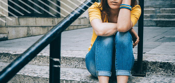 adolescente en d&eacute;crochage scolaire